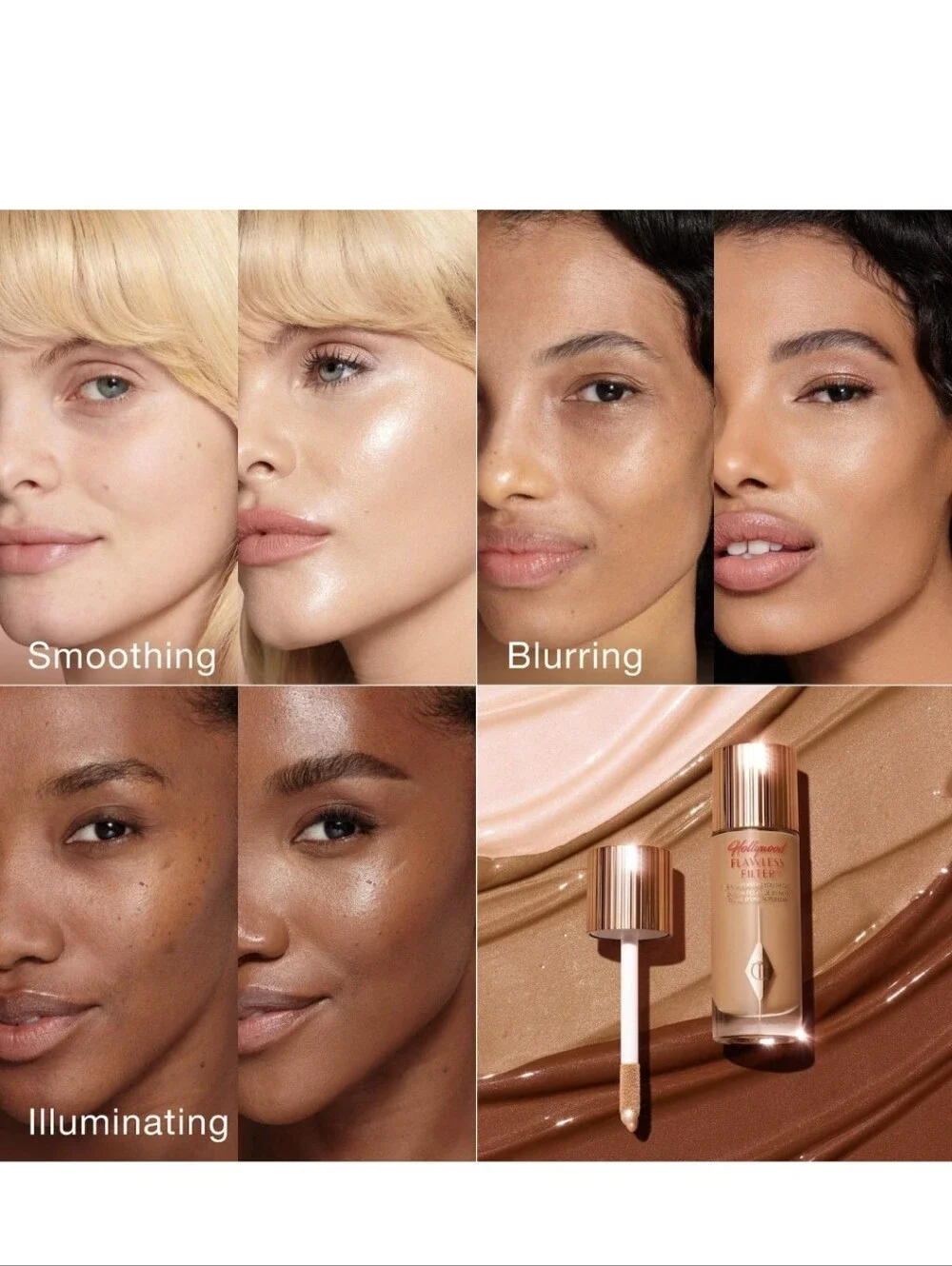 Charlotte Tilbury Hollywood Flawless Filter: 2 Fair, 5.5ml (Travel Size), NIB